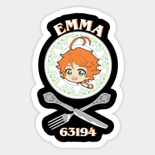 THE PROMISED NEVERLAND: EMMA CHIBI Sticker